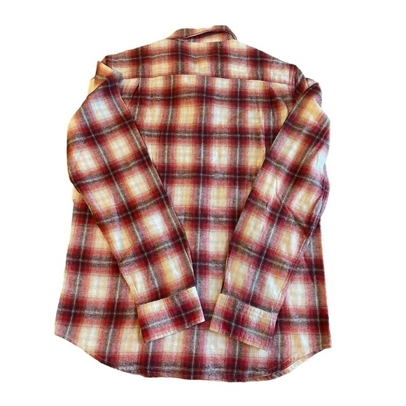 Lucky Brand Men's Button-Down Humboldt Woven Long Sleeve Flannel Shirt S - Picture 3 of 7